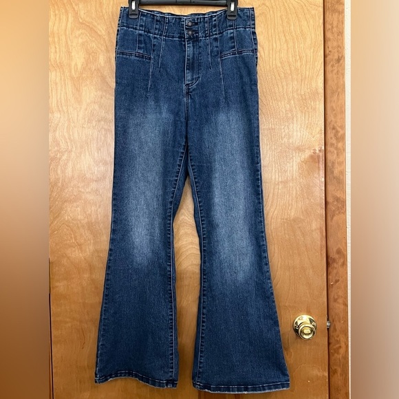 Vanilla Star High Waisted Flared Jeans 28 - Picture 1 of 5